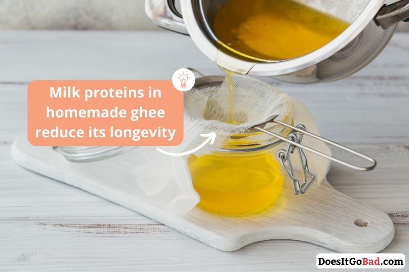 Homemade ghee