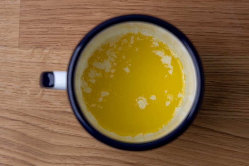 Melted butter